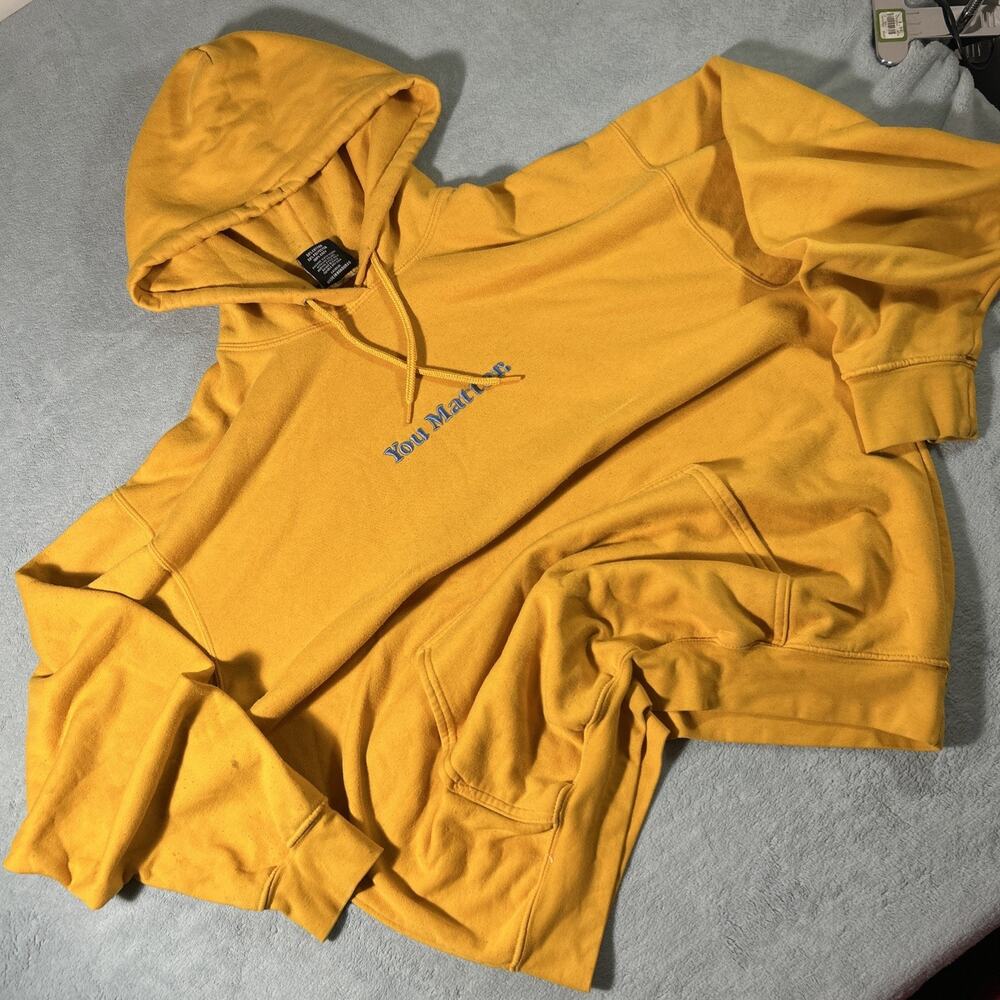 You Matter Hoodie Large Pullover Demetrius Harmon I Feel Weak I Know I Am Strong